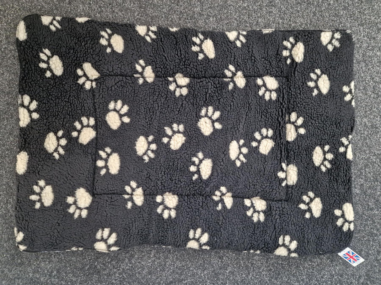 Pet Dog Cage Mat Pad – Washable Fleece Sherpa Cat Crate Mattress - Just £12.99! Shop now at Warwickshire Clothing.