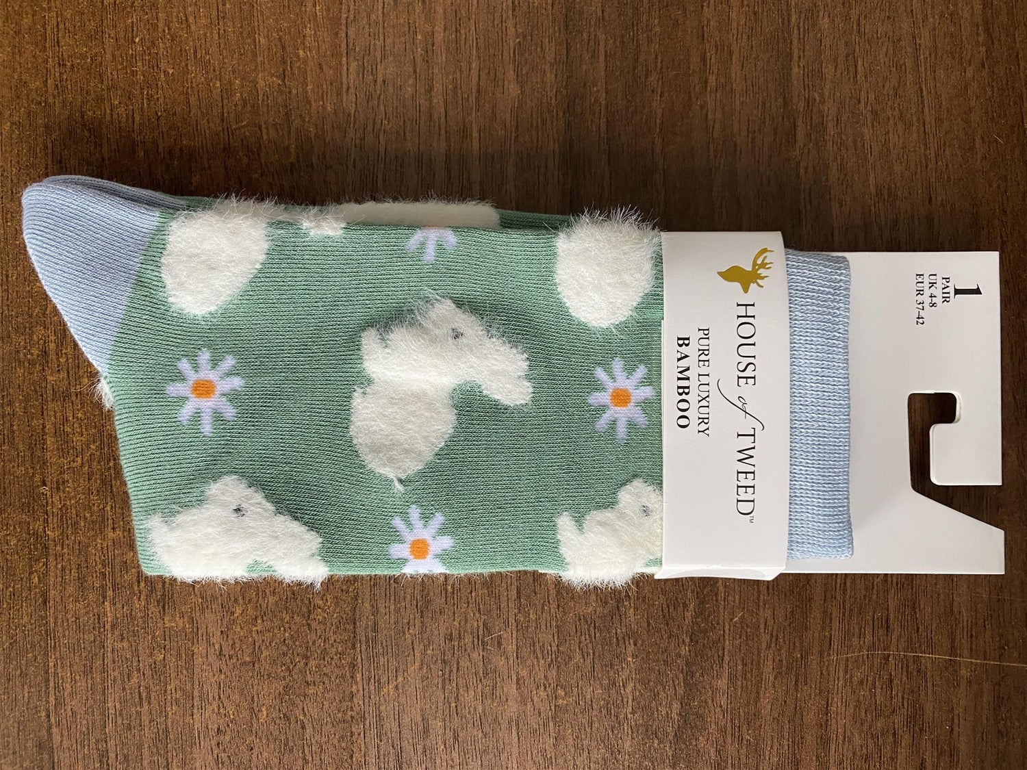 House of Tweed Pure Luxury Women's Bamboo Socks - Animal Pattern Collection - Just £5.99! Shop now at Warwickshire Clothing.