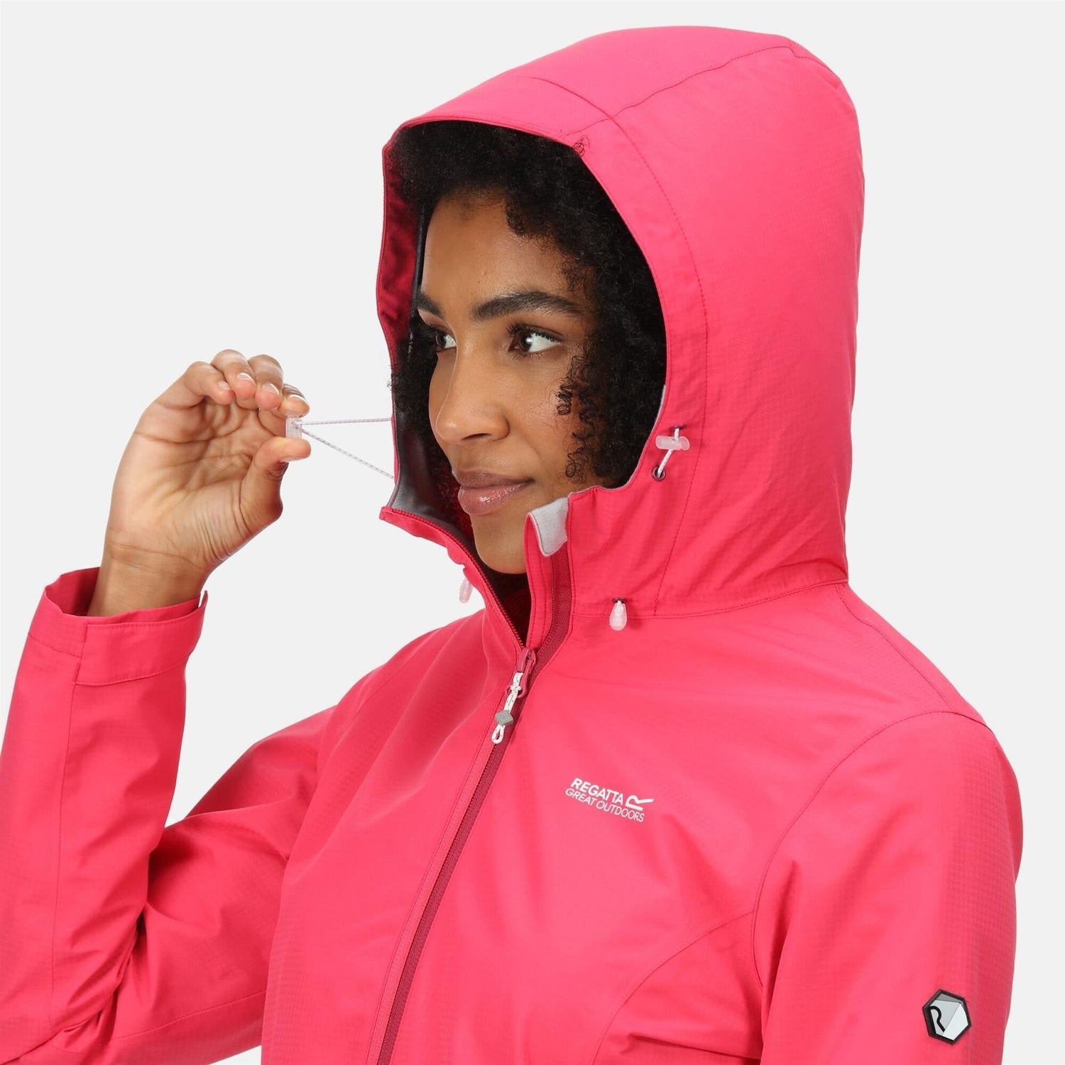 Regatta Womens Hamara III Lightweight Hooded Waterproof Jacket - Just £29.99! Shop now at Warwickshire Clothing.