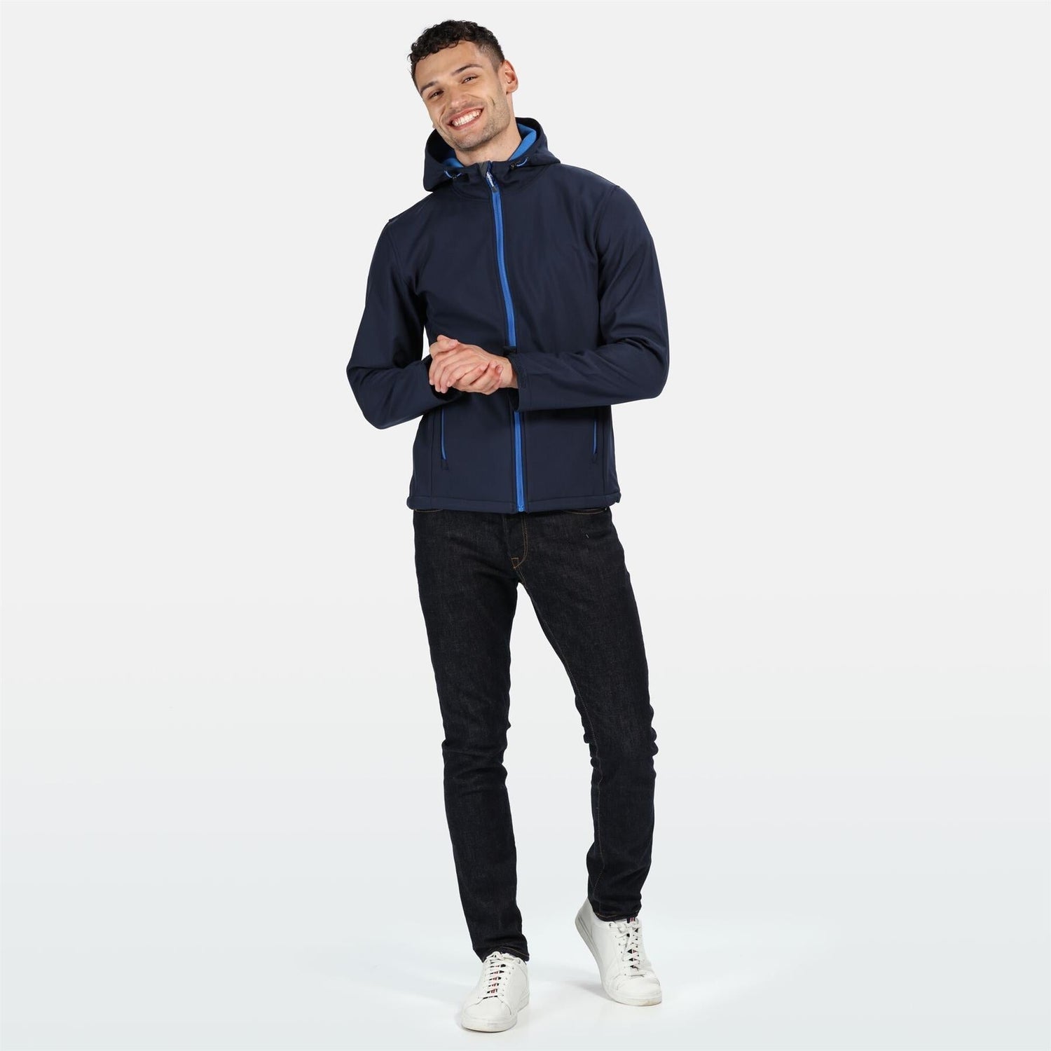 Regatta Mens Arley II Printable Softshell Hooded Jacket - Just £24.99! Shop now at Warwickshire Clothing.