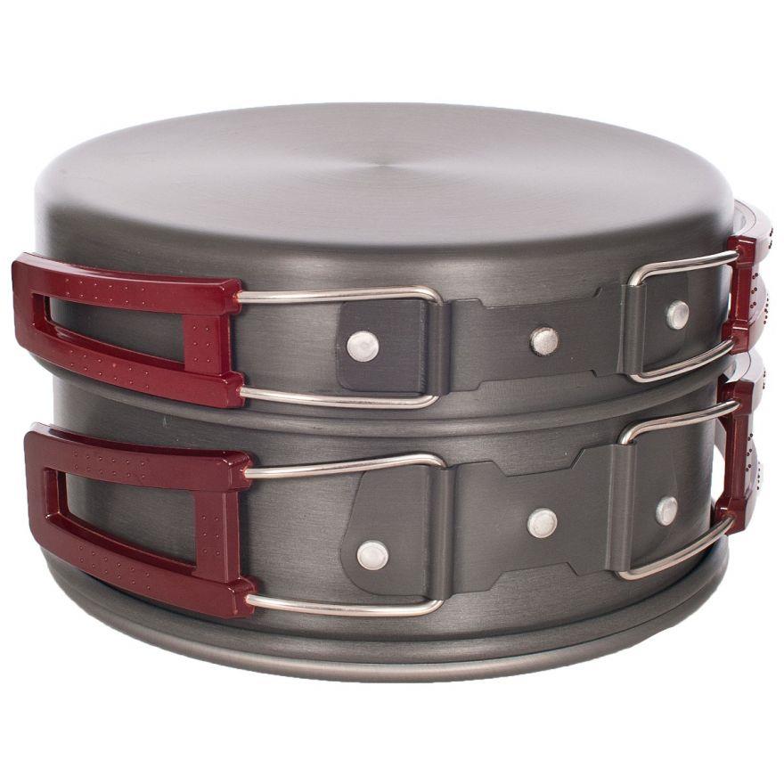 Trespass | Non Stick Camping Pot Frying Pan Set With Lid - Just £24.99! Shop now at Warwickshire Clothing.