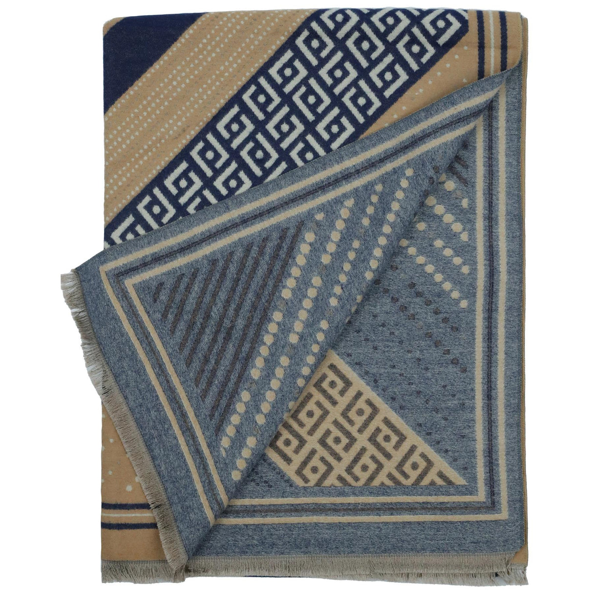Heritage Warm Cashmere Pashmina Soft Feel Scarve - Aztec - Just £13.99! Shop now at Warwickshire Clothing.