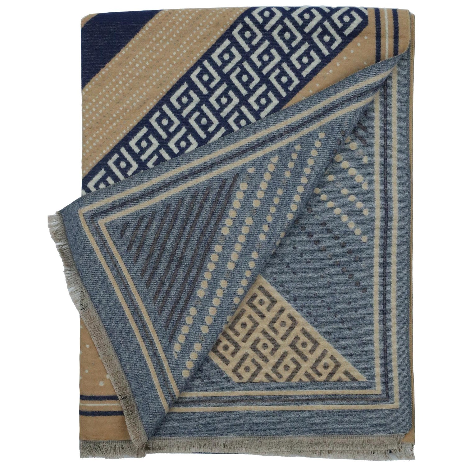 Heritage Warm Cashmere Pashmina Soft Feel Scarve - Aztec - Just £13.99! Shop now at Warwickshire Clothing.