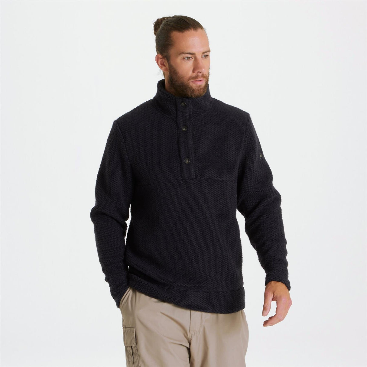 Craghoppers Blue Ramsay Overhead Fleece Walking Camping Hiking Casual Golf - Just £29.99! Shop now at Warwickshire Clothing.