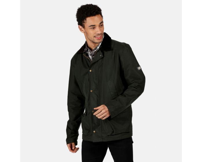 Regatta Mens Country Water Repellent Collared Full Zip Classic Coat - Just £39.99! Shop now at Warwickshire Clothing.