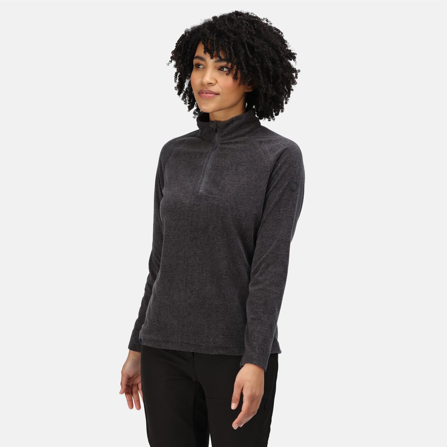 Regatta Womens Pimlo Half Zip Velour Fleece Sweater Pullover Jumper - Just £14.49! Shop now at Warwickshire Clothing.