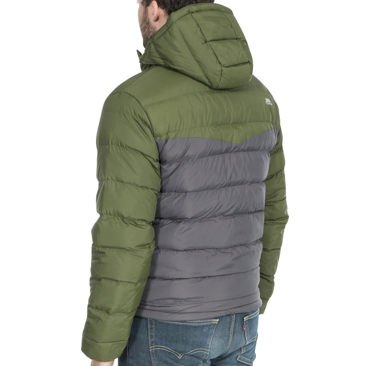 Trespass Mens Oskar Padded Water & Wind Resistant Hooded Padded Jacket - Just £34.99! Shop now at Warwickshire Clothing.