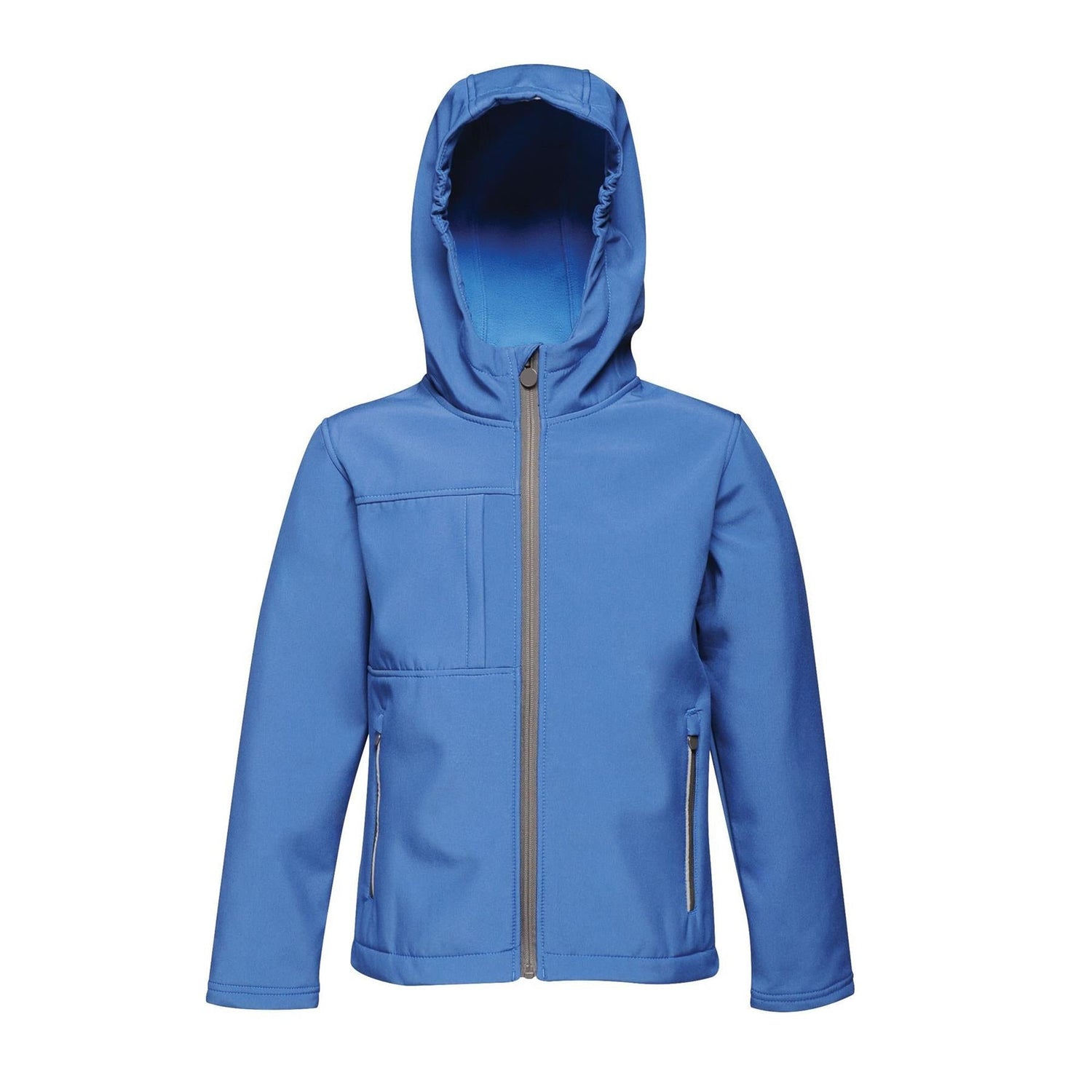 Regatta Kids Octagon Hooded Wind Showerproof Softshell Jacket - Just £14.99! Shop now at Warwickshire Clothing.