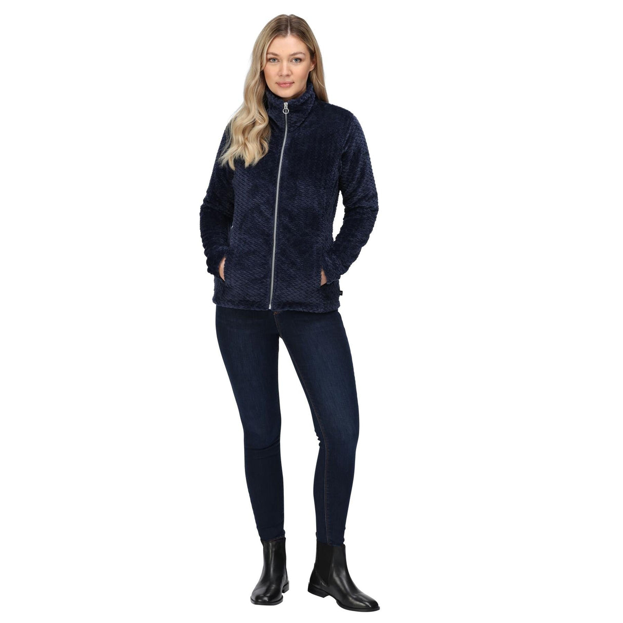 Regatta Womens Heloise Mock Neck Full Zip Fleece Jacket Coat - Just £23.99! Shop now at Warwickshire Clothing.