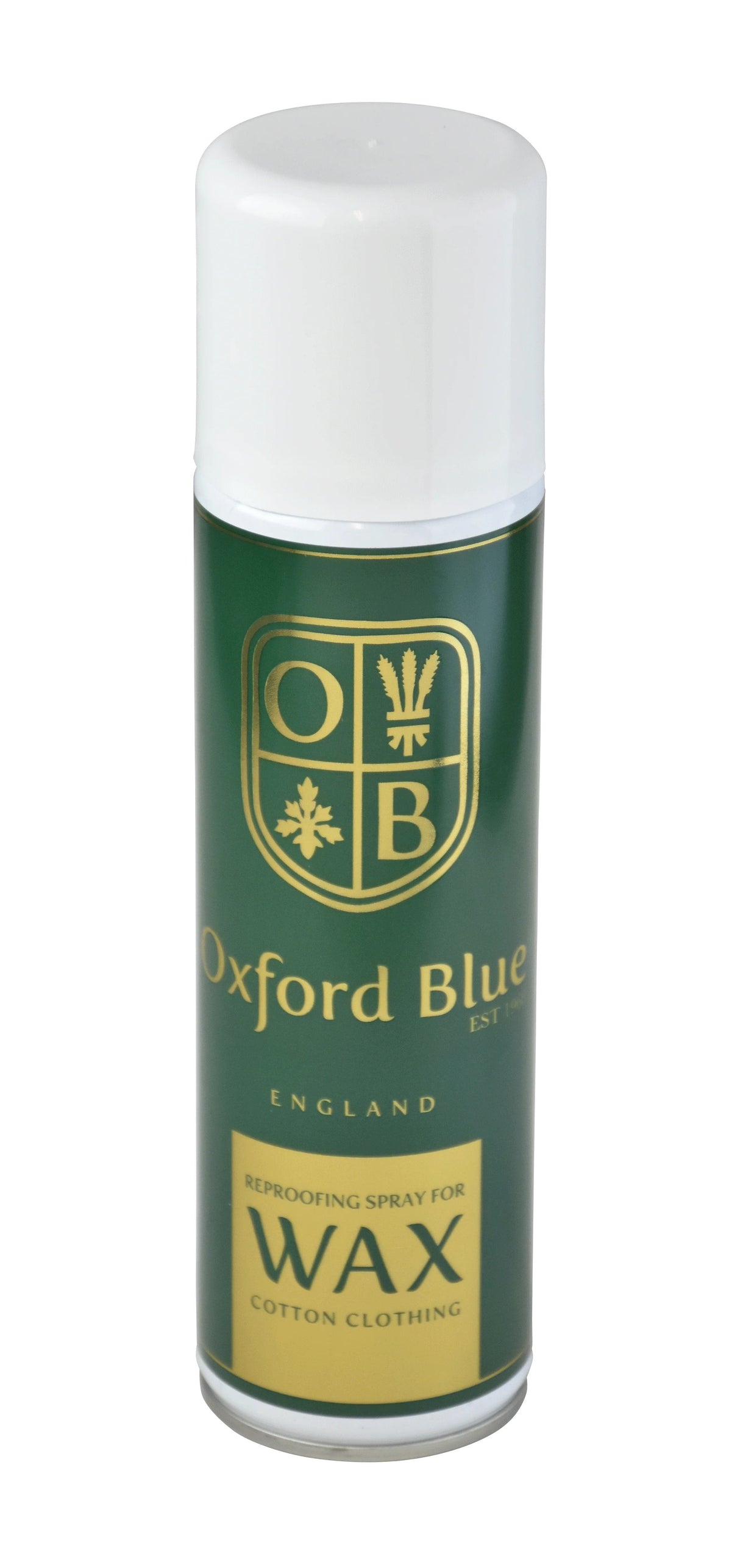 WT3 - Oxford Blue Wax Reproofing Aerosol Spray 250ml - Just £10! Shop now at Warwickshire Clothing.