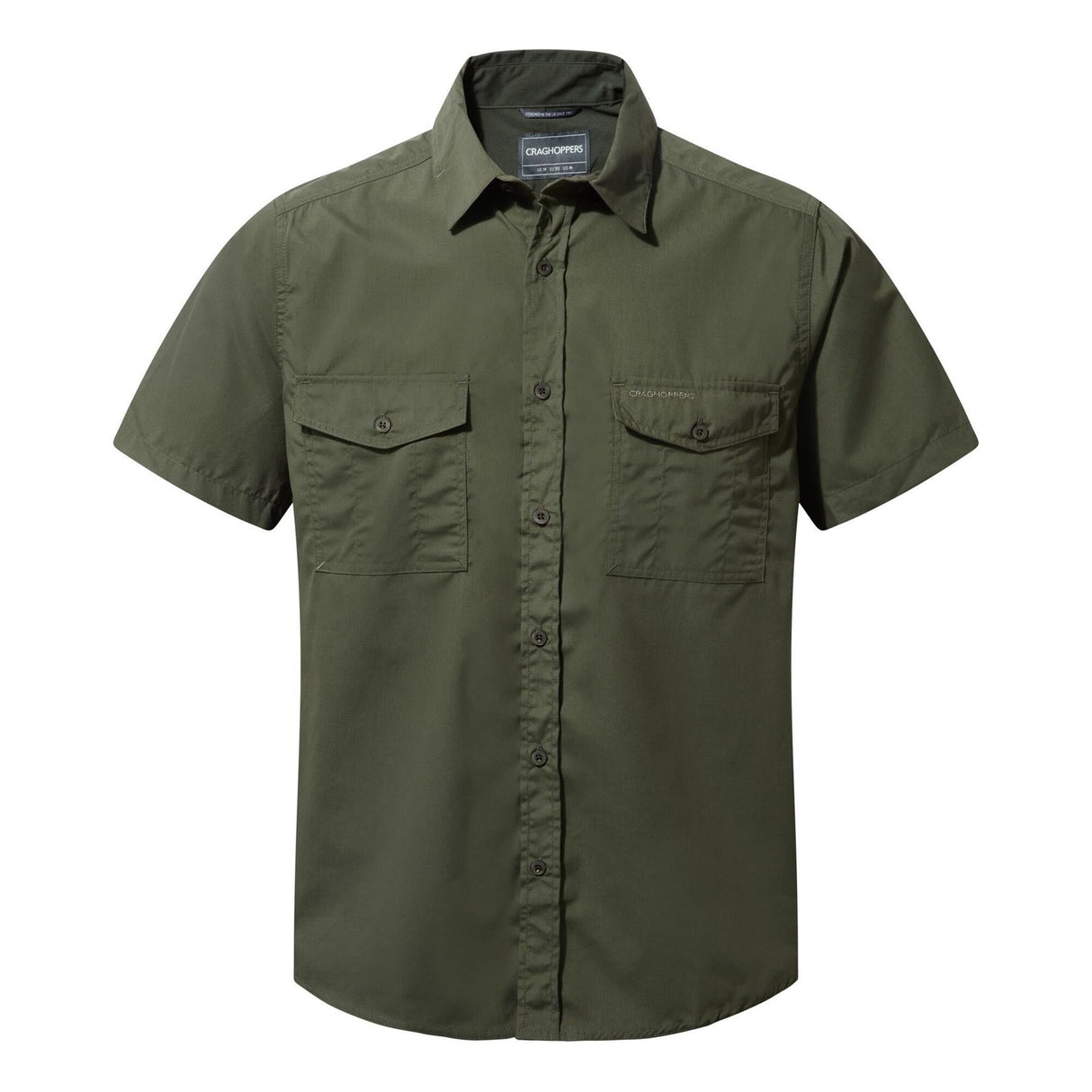 Craghoppers Mens Kiwi Short Sleeved Summer Shirt Nosi Defense Adventure Holiday - Just $27.99! Shop now at Warwickshire Clothing. Free Dellivery.