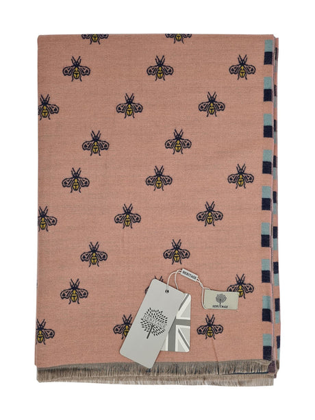 Heritage Ladies Cashmere Luxury Scarf - Bee - Just £13.99! Shop now at Warwickshire Clothing.