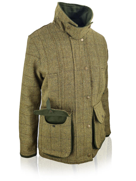 Hazy Blue Womens Quilted Derby Tweed Shooting Jacket - Just £84.99! Shop now at Warwickshire Clothing.