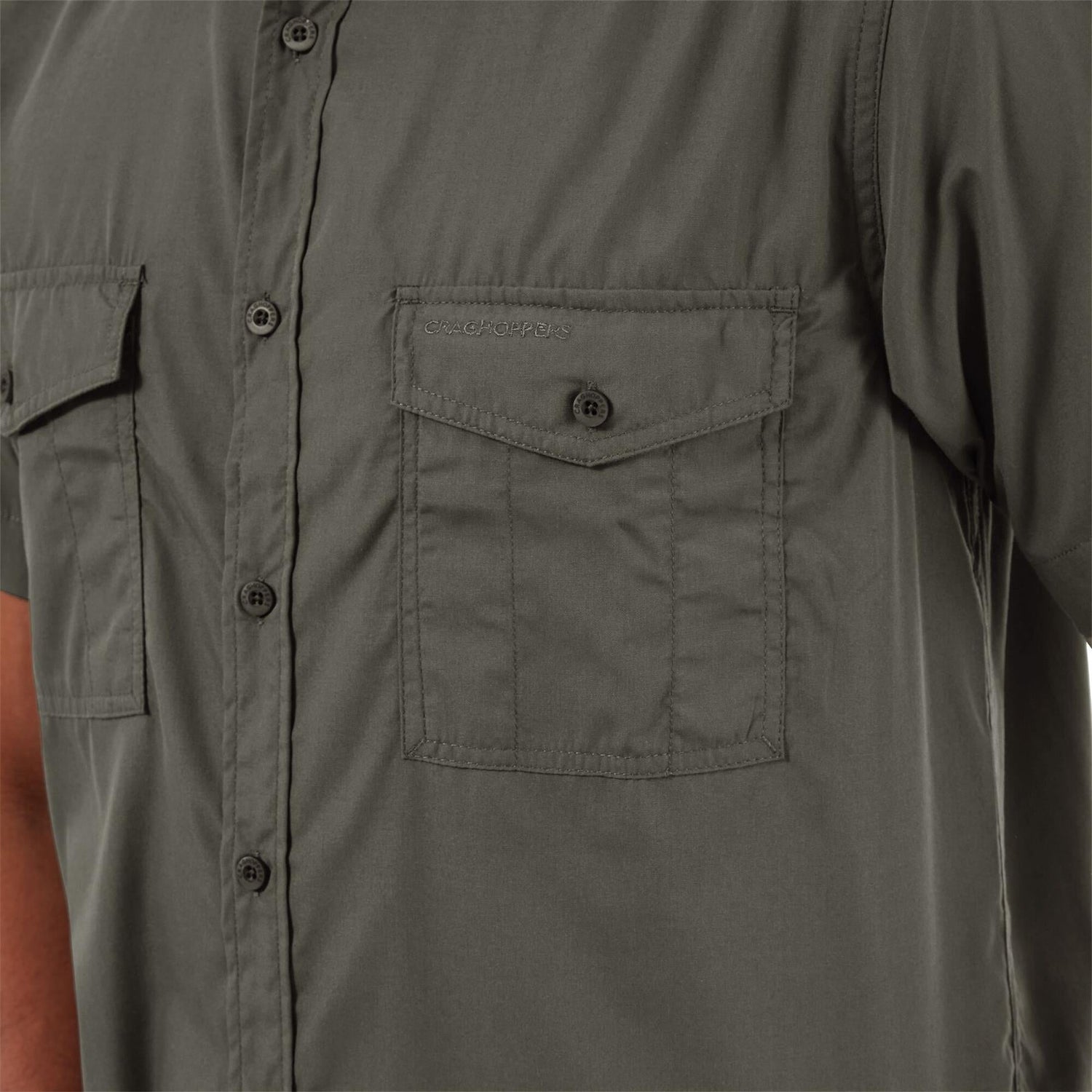 Craghoppers Mens Kiwi Short Sleeved Shirt Nosi Defense - Just £24.99! Shop now at Warwickshire Clothing.
