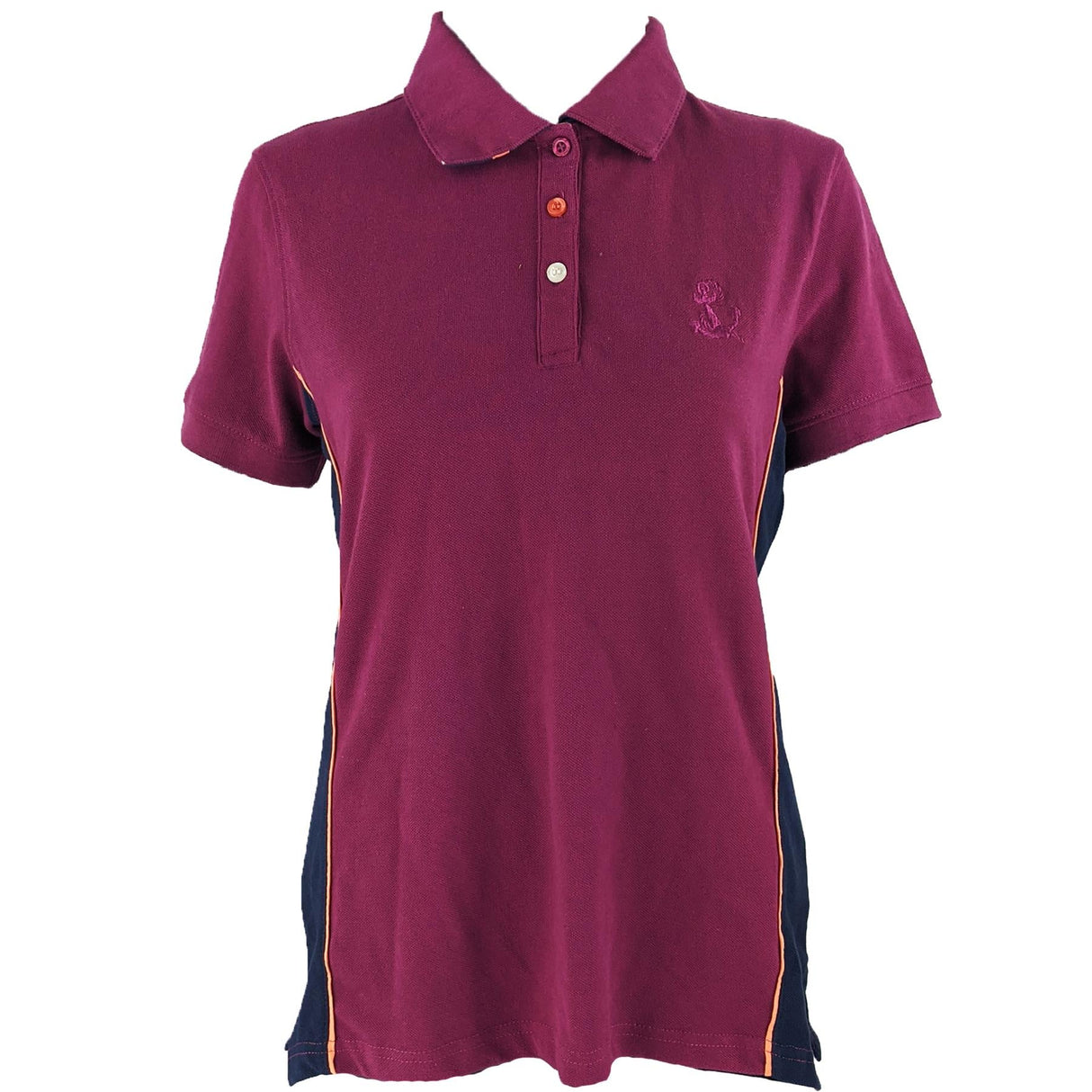 Hazy Blue Womens Short Sleeve Polo Shirt - Mia II - Just £14.99! Shop now at Warwickshire Clothing.