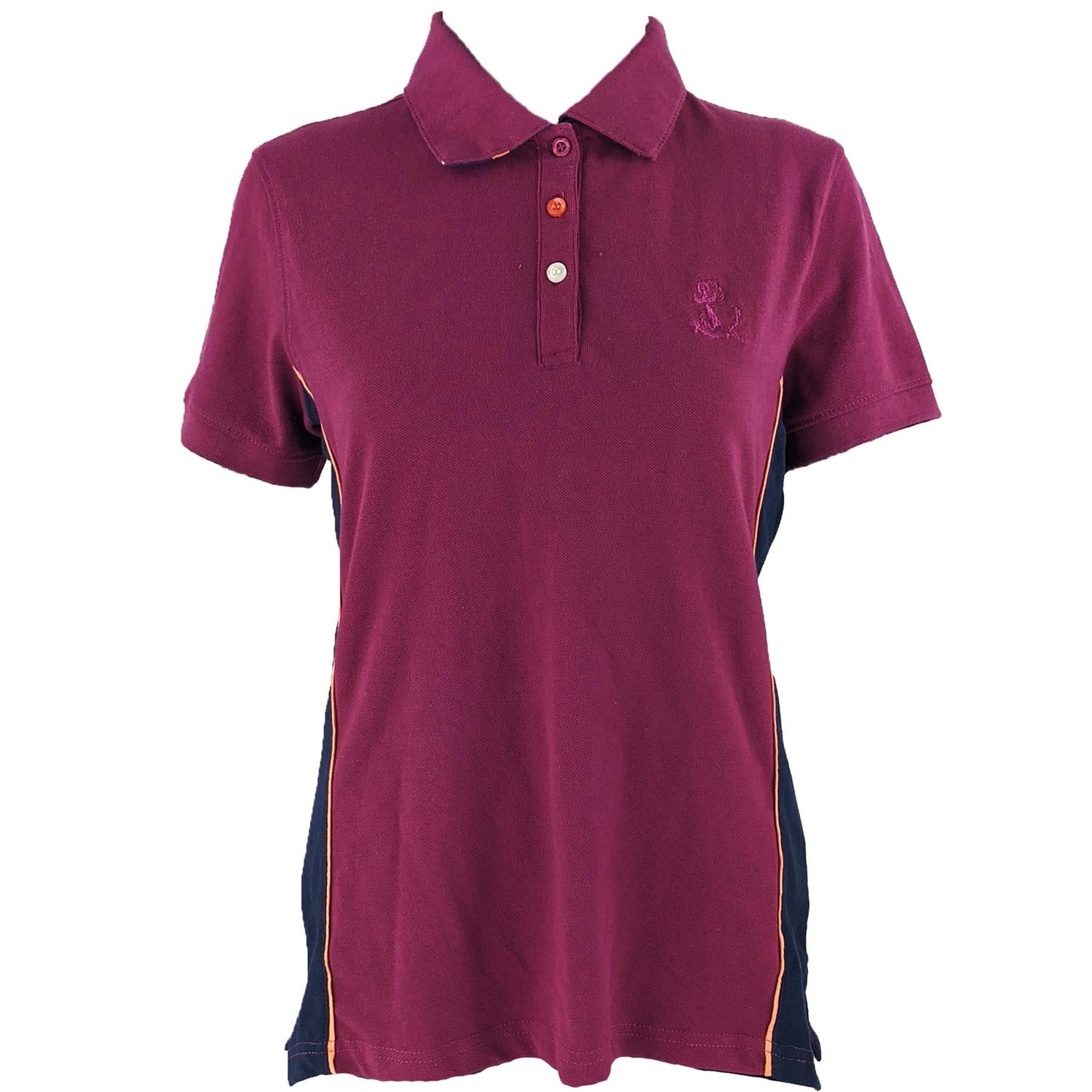 Hazy Blue Womens Short Sleeve Polo Shirt - Mia II - Just £14.99! Shop now at Warwickshire Clothing.