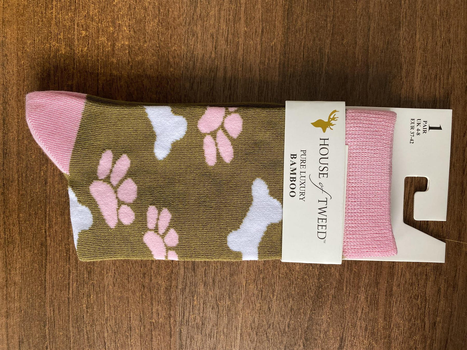 House of Tweed Pure Luxury Women's Bamboo Socks - Animal Pattern Collection - Just £5.99! Shop now at Warwickshire Clothing.