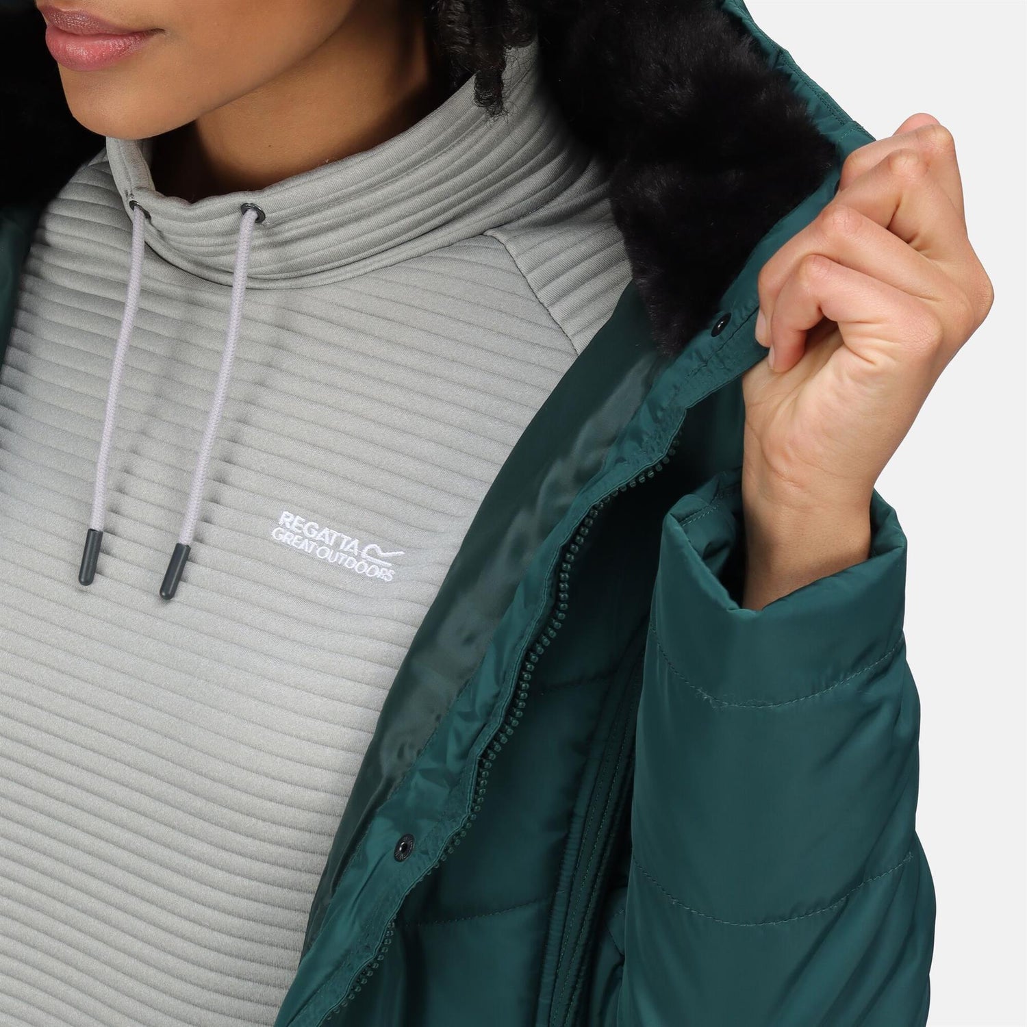 Regatta Women's Parthenia Insulated Parka Jacket - Just £54.99! Shop now at Warwickshire Clothing.