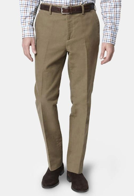 Hazy Blue Mens Moleskin Heavy Weight Stretch Trousers - Just £39.99! Shop now at Warwickshire Clothing.