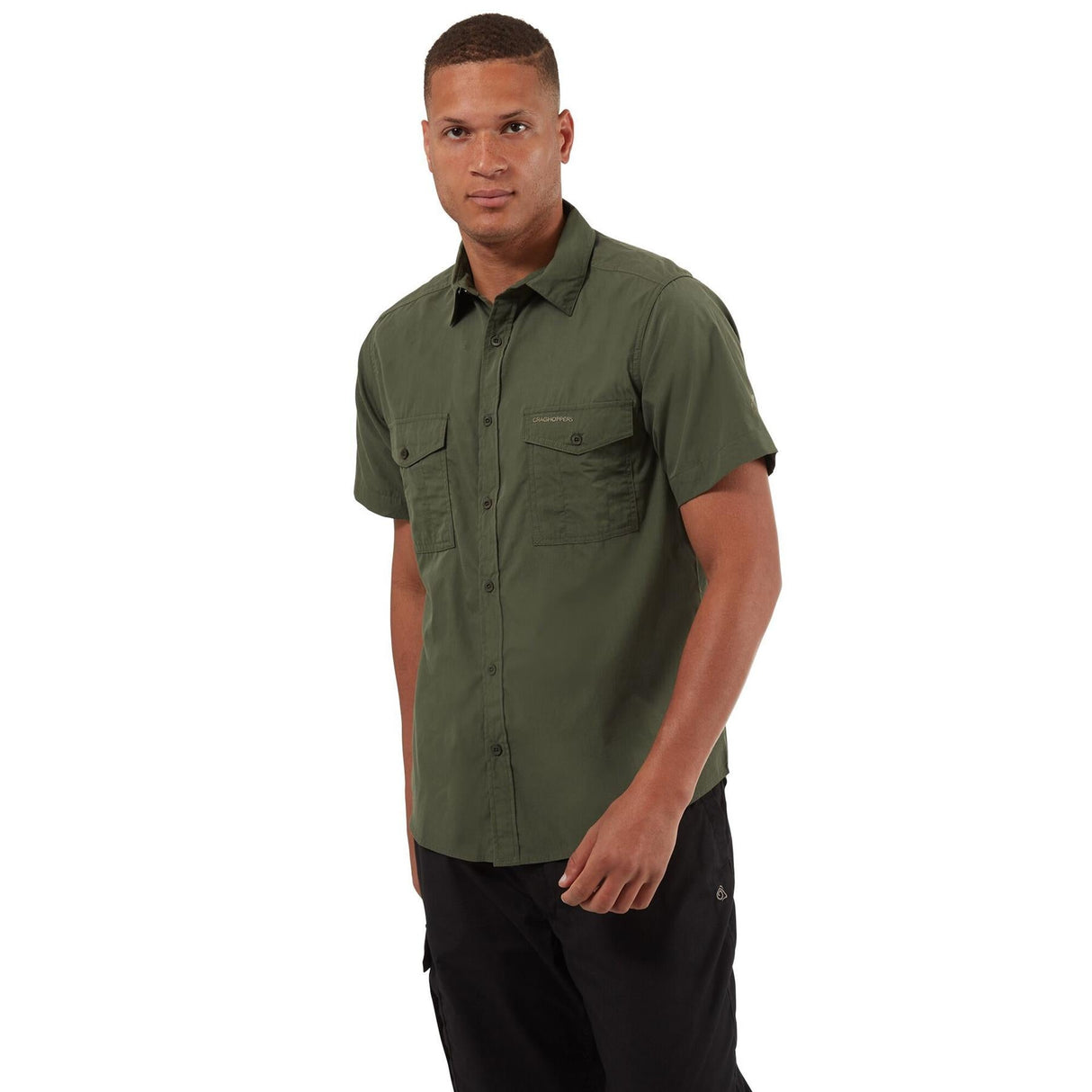 Craghoppers Mens Kiwi Short Sleeved Shirt Nosi Defense - Just £24.99! Shop now at Warwickshire Clothing.