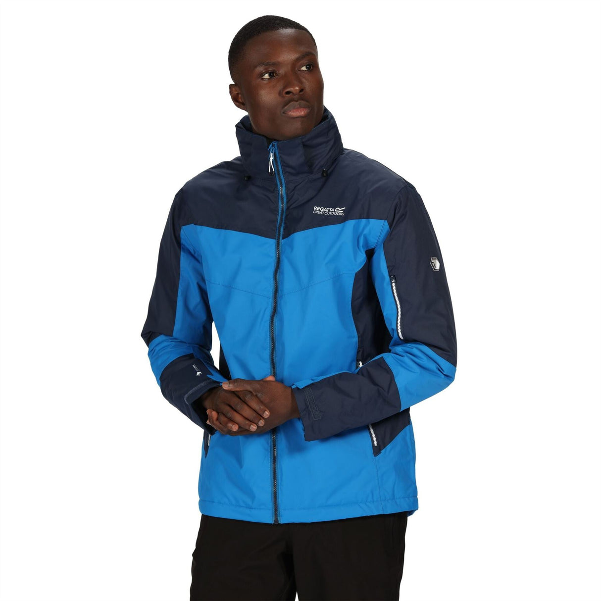 Regatta Mens Fincham Waterproof Insulated Hidden Hood Jacket - Just £34.99! Shop now at Warwickshire Clothing.
