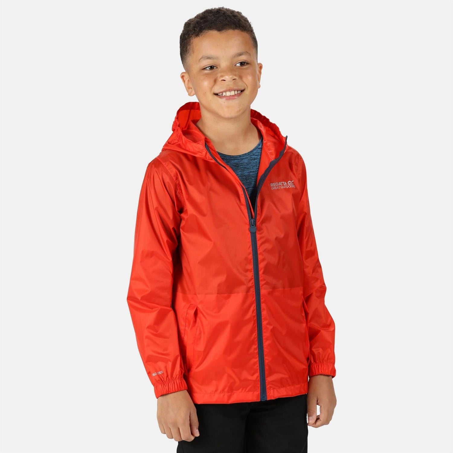 Regatta Kids Pack it Jacket III Lightweight Waterproof Packaway Jacket - Just £14.99! Shop now at Warwickshire Clothing.