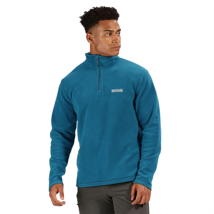 Regatta Mens Thompson Half Zip Light Micro Fleece