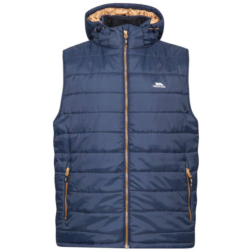 Trespass Mens Franklyn Padded Warm Hooded Insulated Bodywarmer - Just £24.99! Shop now at Warwickshire Clothing.
