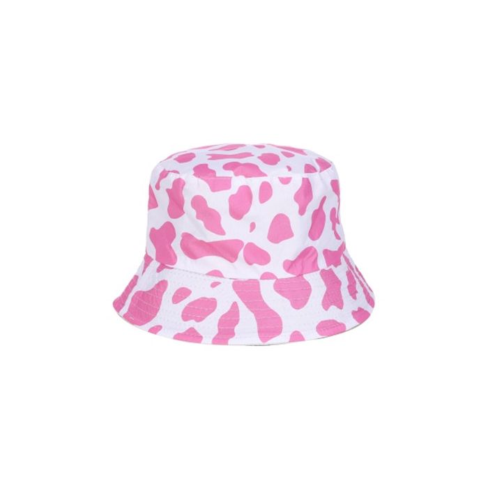 Unisex Cow Print Bucket Hat Reversible - Just £6.99! Shop now at Warwickshire Clothing.