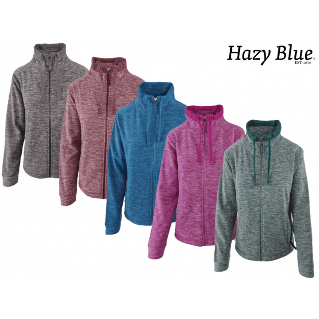 Hazy Blue Hannah Womens Full Zip Fleece - Just £16.99! Shop now at Warwickshire Clothing.