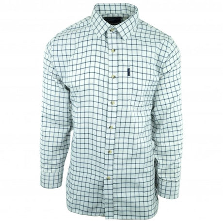Hazy Blue Mens Casual Country Check Long Sleeve Shirts - Just £16.99! Shop now at Warwickshire Clothing.