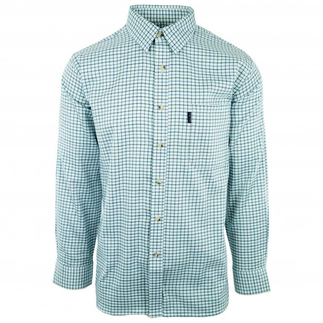 Hazy Blue Mens Casual Country Check Long Sleeve Shirts - Just £16.99! Shop now at Warwickshire Clothing.