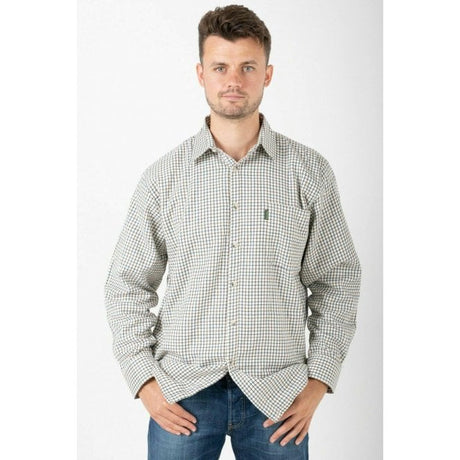Hazy Blue Mens Casual Country Check Long Sleeve Shirts - Just £16.99! Shop now at Warwickshire Clothing.