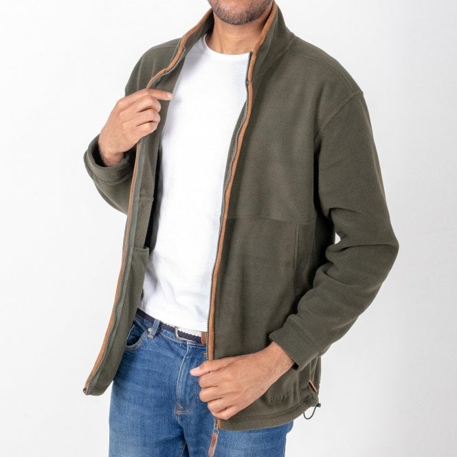Hazy Blue Finley Mens Full Zip Fleece Jacket - Just £29.99! Shop now at Warwickshire Clothing.