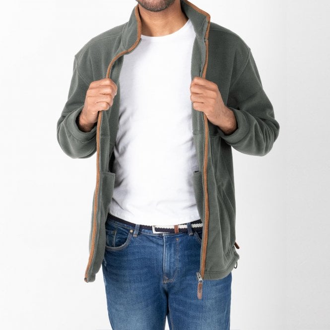 Hazy Blue Finley Mens Full Zip Fleece Jacket - Just £29.99! Shop now at Warwickshire Clothing.