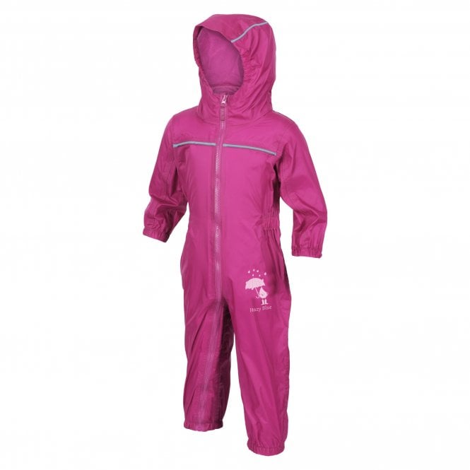 Hazy Blue Rain Drop Waterproof All In One Rain & Puddle Suit - Just £12.99! Shop now at Warwickshire Clothing.
