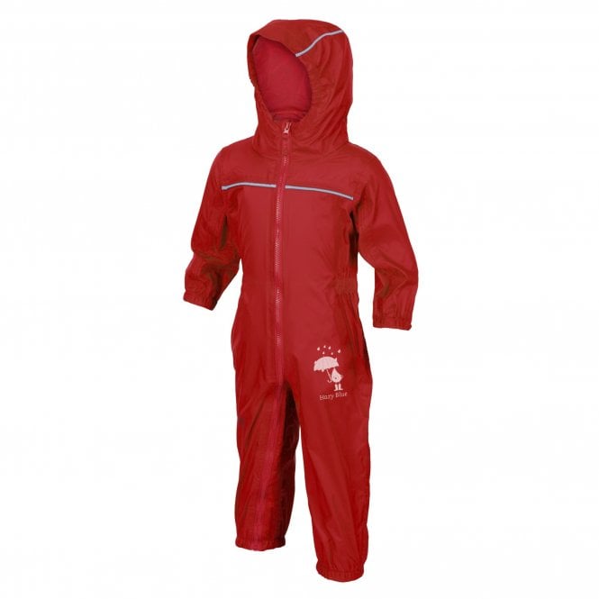 Hazy Blue Rain Drop Waterproof All In One Rain & Puddle Suit - Just £12.99! Shop now at Warwickshire Clothing.