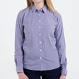 Hazy Blue Women's Cotton Long Sleeve Check Shirt - Carrie - Just £12.99! Shop now at Warwickshire Clothing.