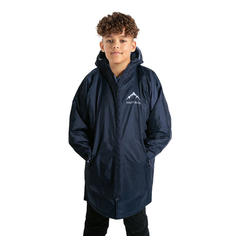Hazy Blue Waterproof Kids All Weather Changing Robe - Just £44.99! Shop now at Warwickshire Clothing.