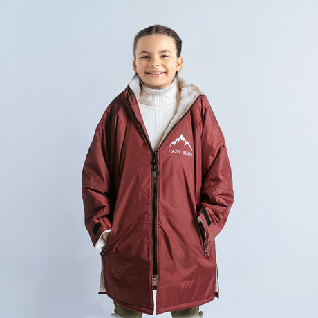 Hazy Blue Waterproof Kids All Weather Changing Robe - Just $59.99! Shop now at Warwickshire Clothing. Free Dellivery.