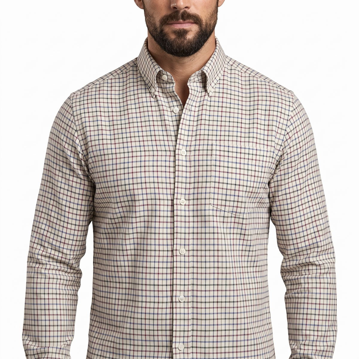 Country Classics Mens Long Sleeve Pure Cotton Shirt