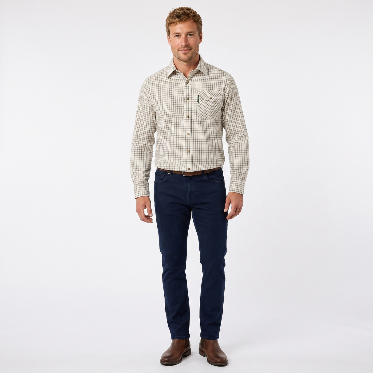 Country Classics Mens Long Sleeve Check Shirt - Tattersall