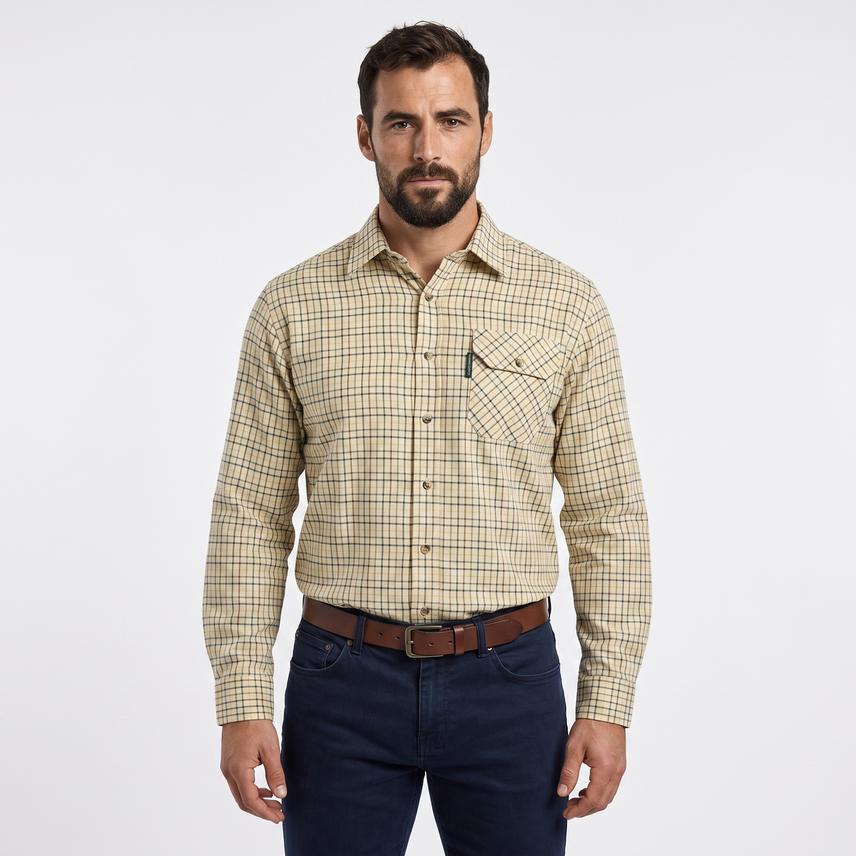 Country Classics Mens Long Sleeved Check Country Shirt - Balmoral