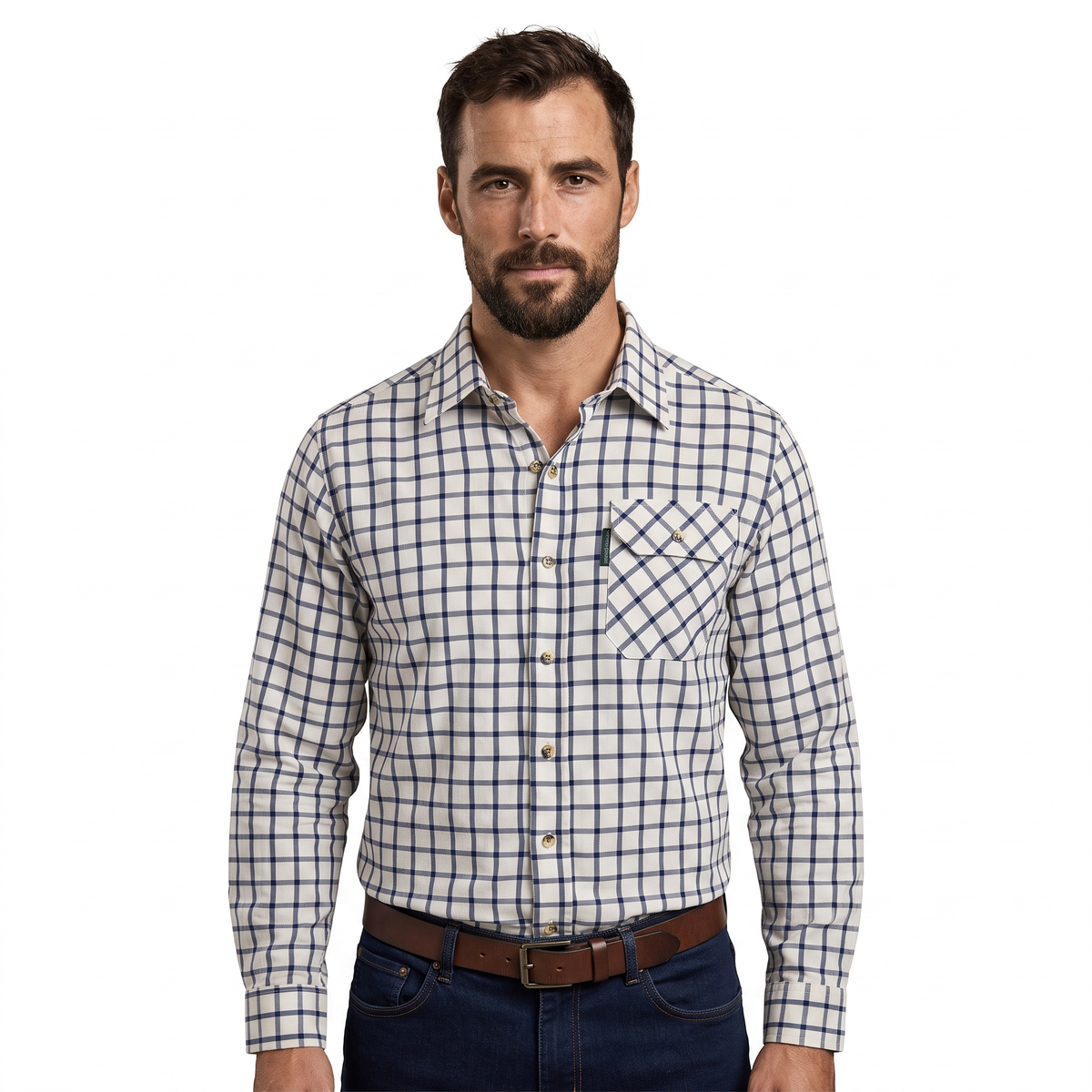 Country Classics Mens Long Sleeve Check Country Shirt - Catterick