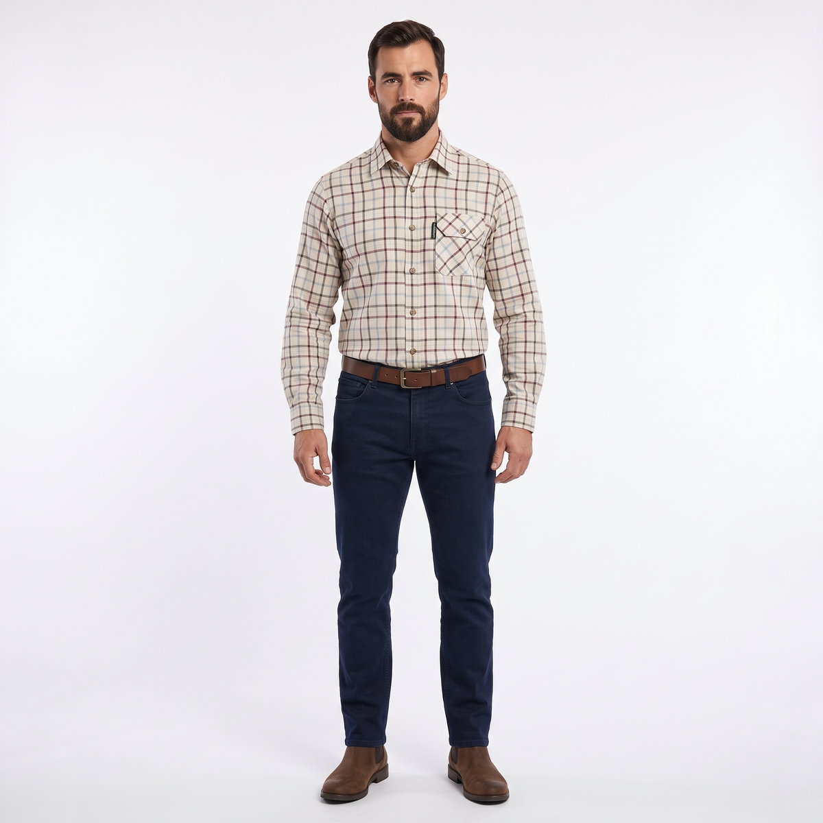 Country Classics Mens Long Sleeve Check Shirt - Doncaster