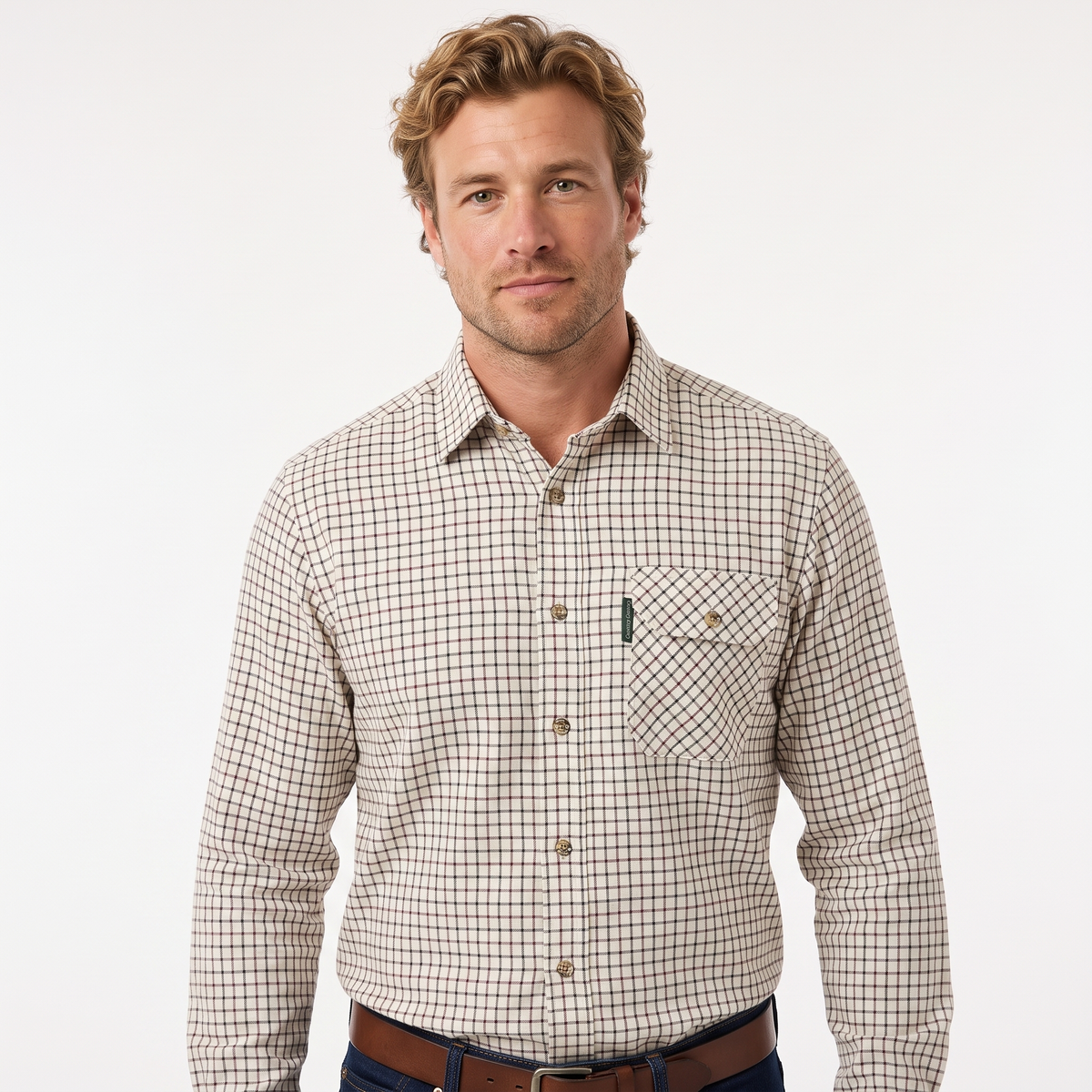 Country Classics Mens Long Sleeve Check Shirt - Goodwood