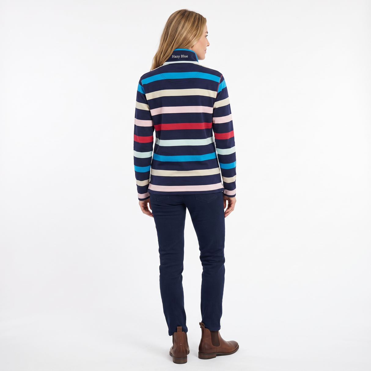 Hazy Blue Womens Sweatshirts - Katie
