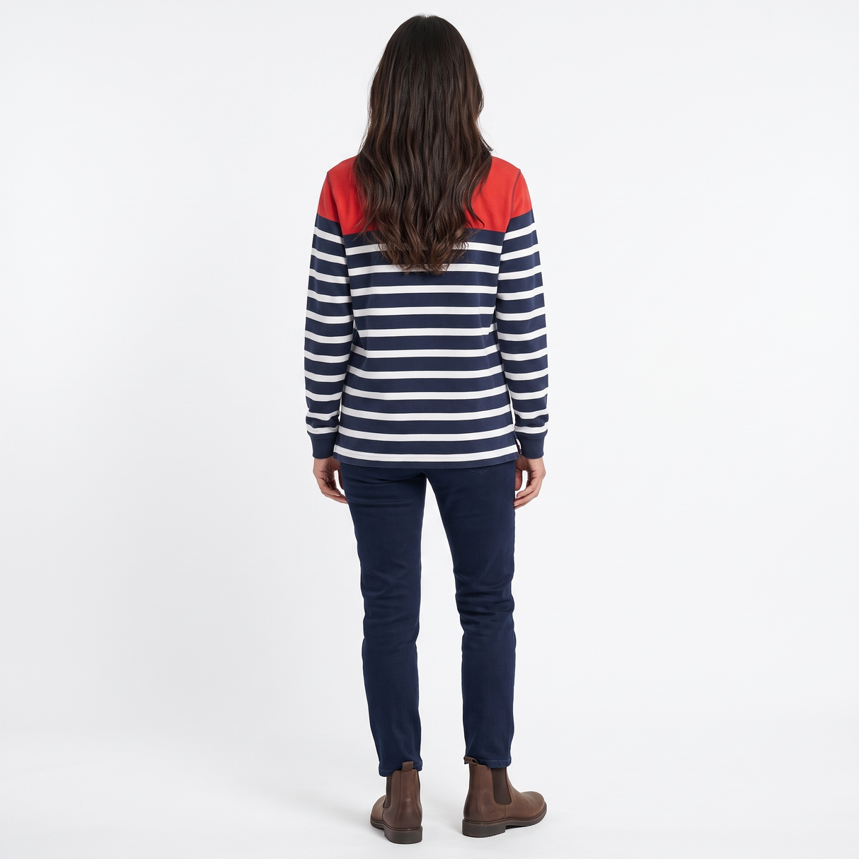 Hazy Blue Womens Pullover Sweatshirts - Tasha