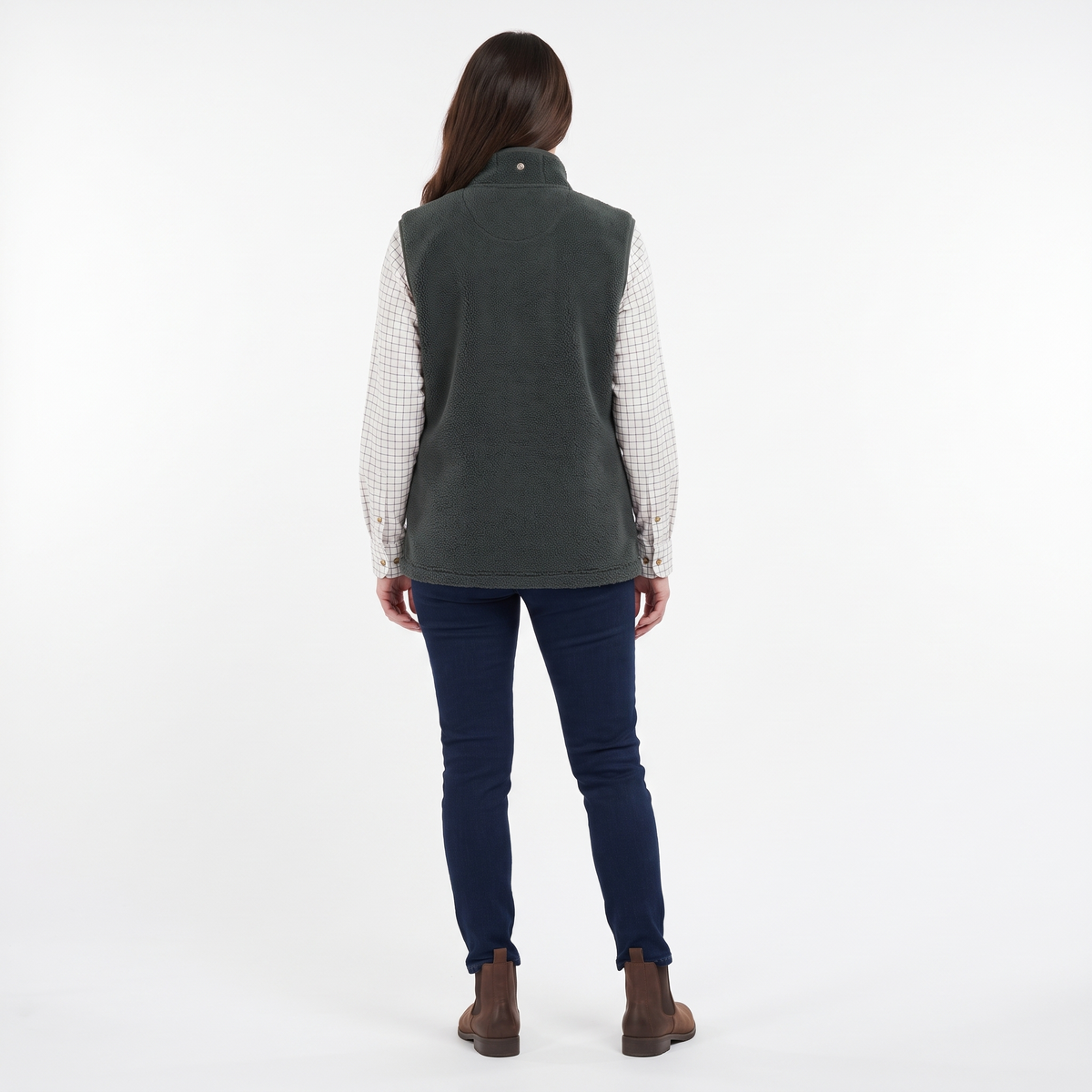 Hazy Blue Jackie Women's Full Zip Fleece Gilet