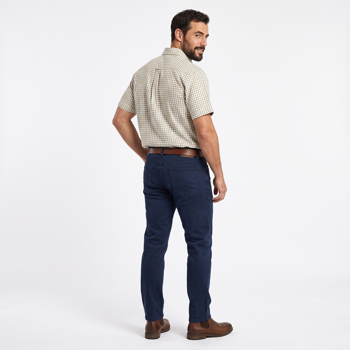 Country Classics Mens Short Sleeve Check Shirt - Tattersall
